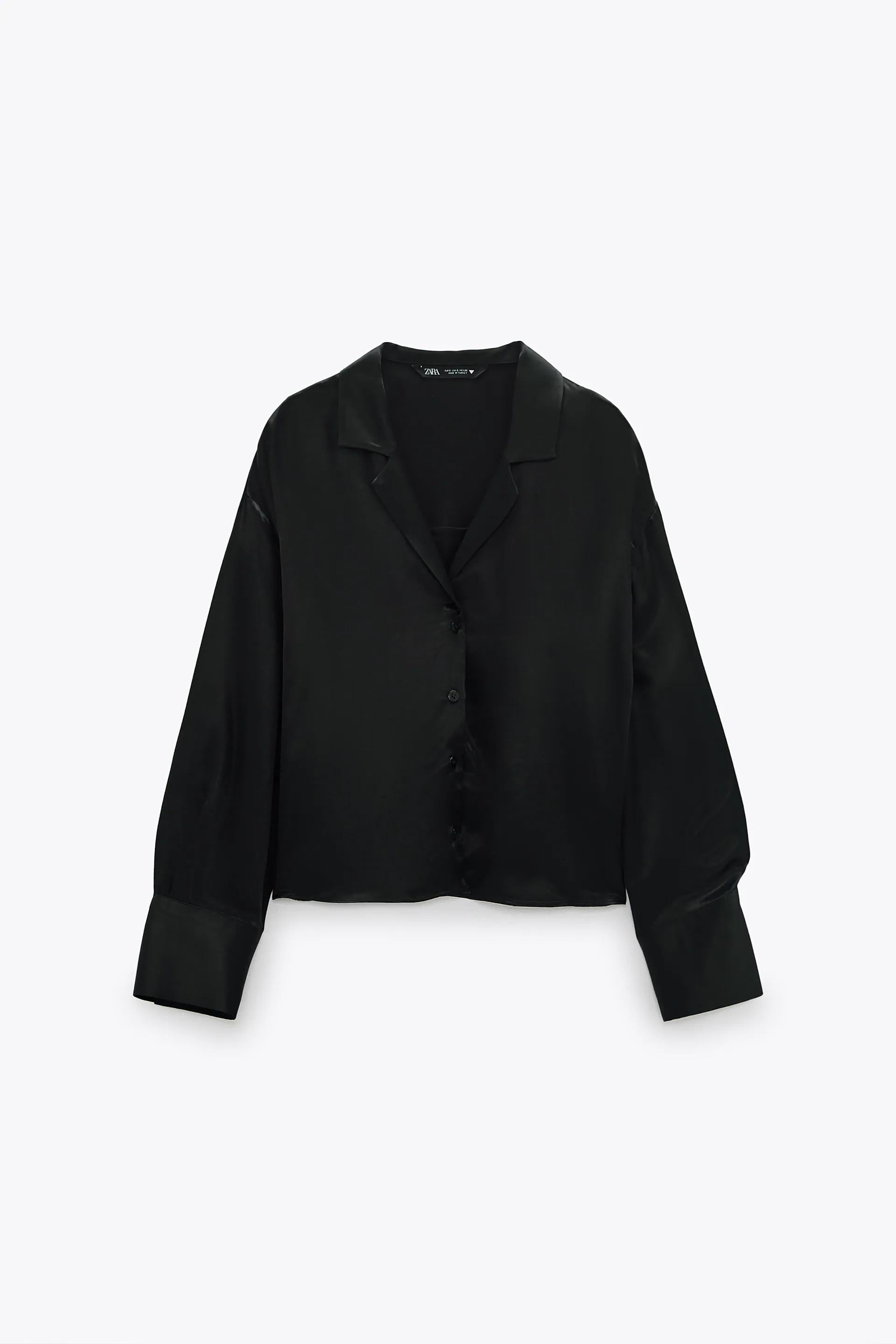 Блуза Zara L Черный (3067932800)