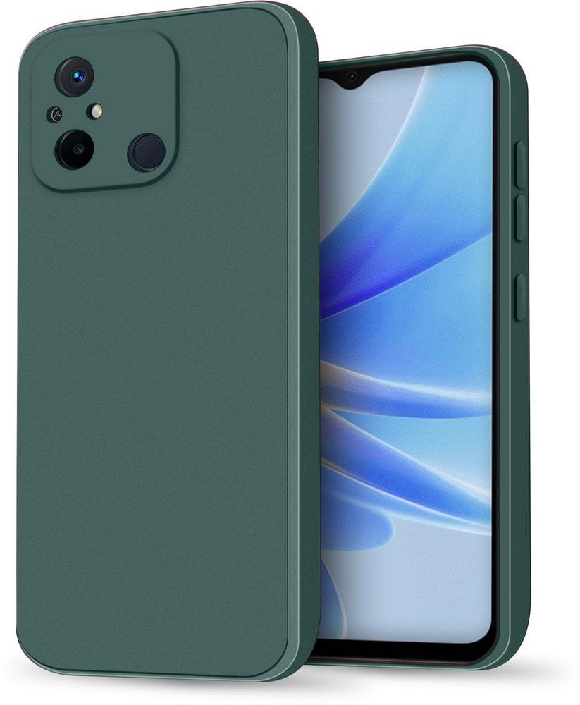 Силіконовий чохол HardCorner Xiaomi Redmi 12C (з мікрофіброю) Green (35416-08)