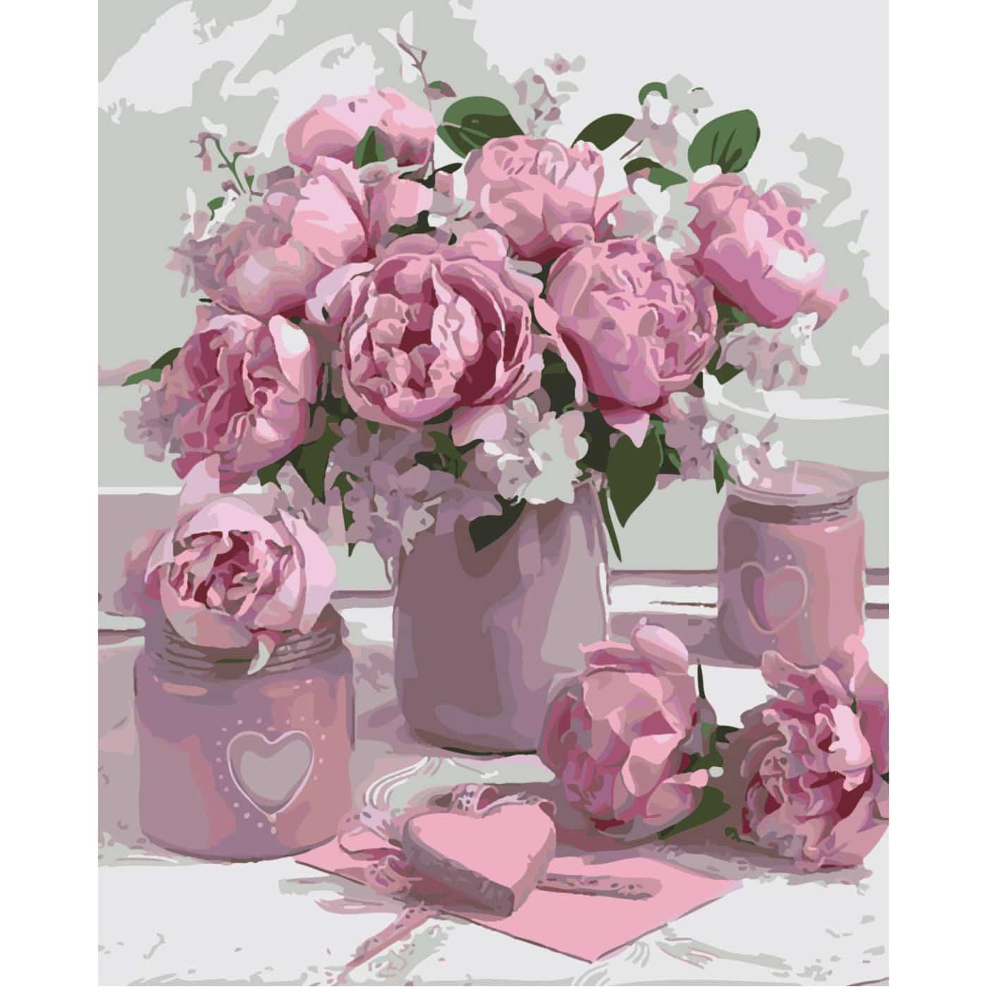 Картина за номерами Strateg Миловидний натюрморт 40х50 см (SY6512)