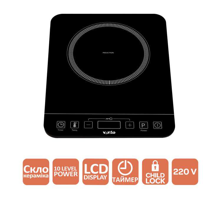 Настільна плита Ventolux TI 1 TC (6025) - фото 4