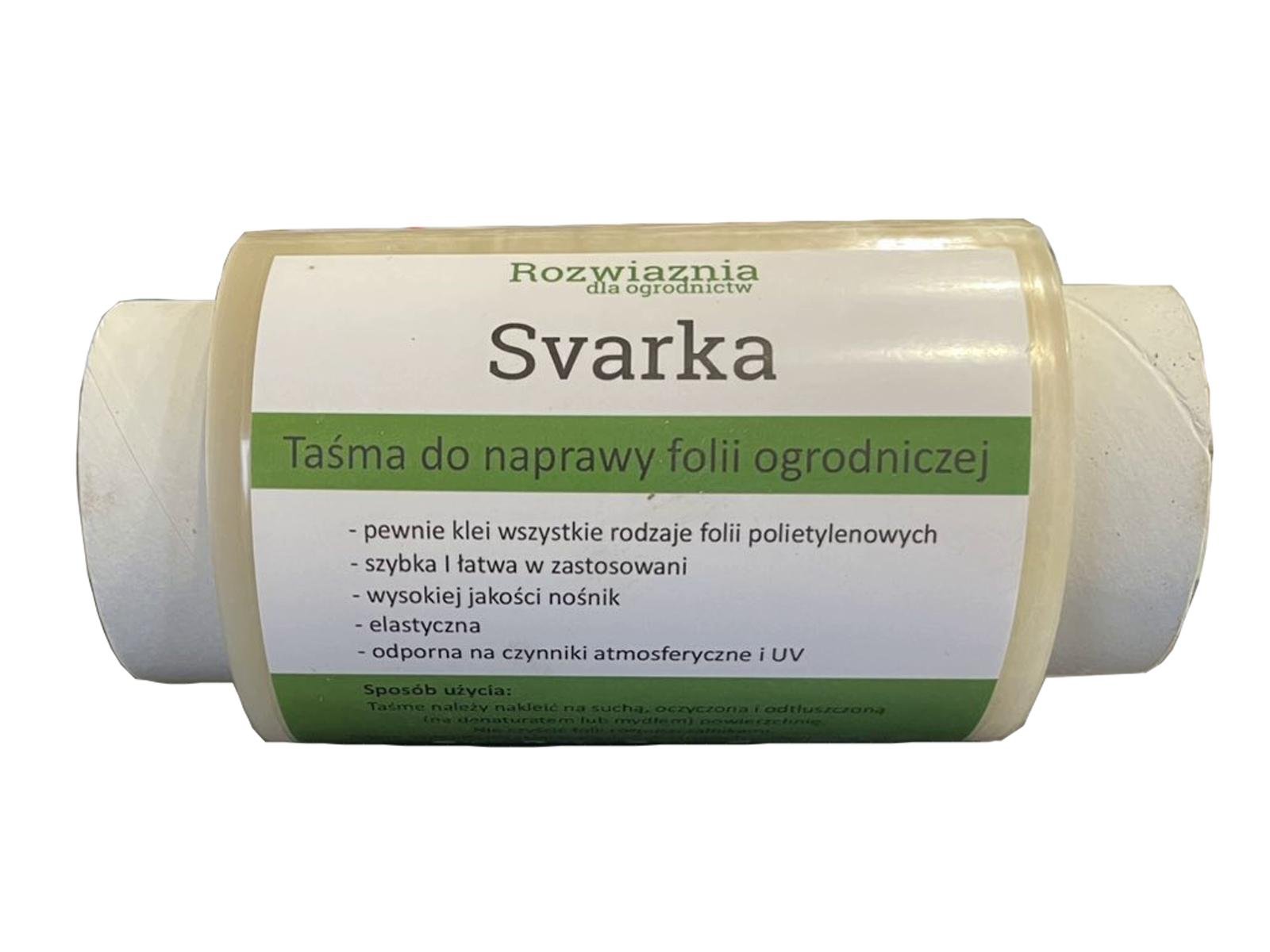 Скотч для ремонту теплиць Svarka 10 см 25 м 100 мкр Прозорий (14593) - фото 2