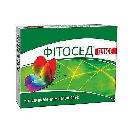 Біологічно активна речовина ФІТОСЕД Плюс 30 капс.