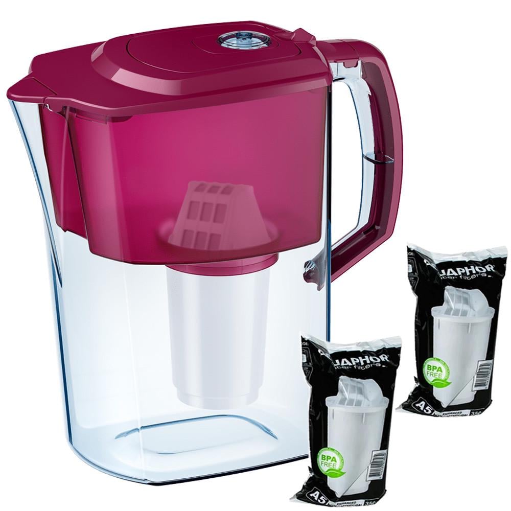 Фильтр-кувшин Аквафор Атлант А5 второй модуль Вишневый (1859283582)