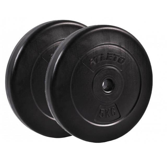 Диск для штанг и гантелей композитный Atleto 2 шт. x 5 кг