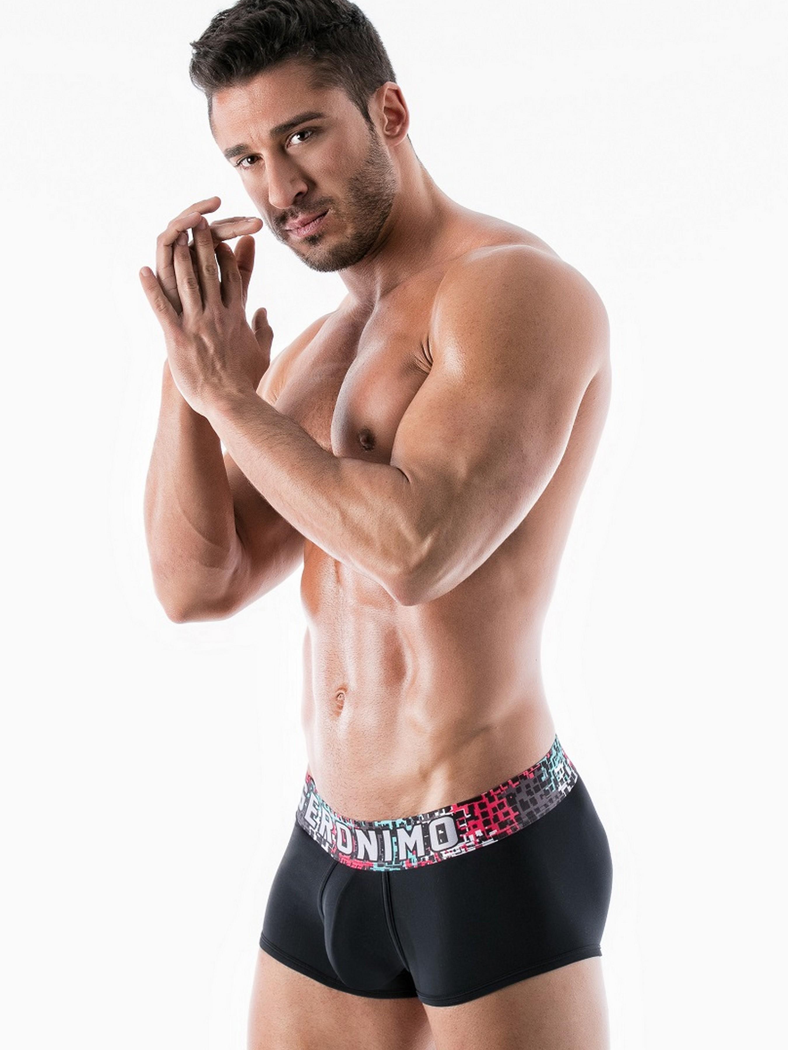 Трусы боксеры Geronimo 1950b1 S 19502/Черный (3800205879404) - фото 1 Трусы боксеры Geronimo 1950b1 S 19502/Черный (3800205879404) - фото 1