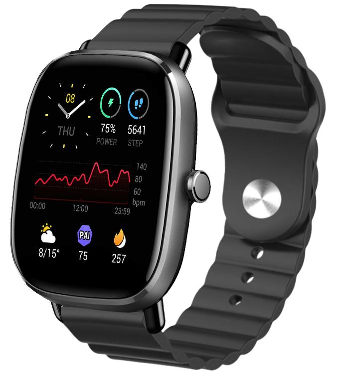 Ремешок Wave для Amazfit GTS 2 mini Black (20110)
