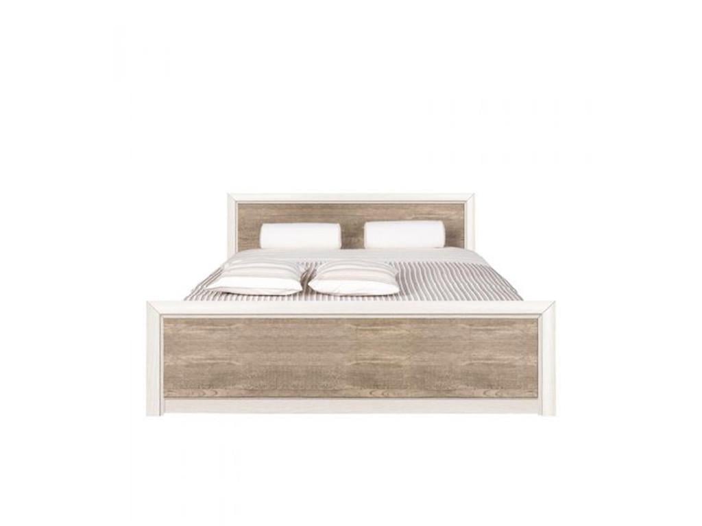 Кровать LOZ/160 Коен ll каркас 160х200 см Сосна аризонская/Дуб корабельный (45-222-1001)