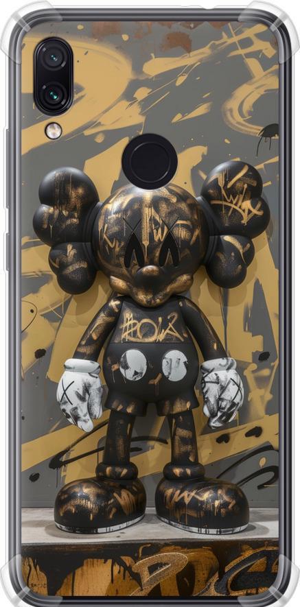 Чехол на Xiaomi Redmi Note 7 Bronze kaws (6097sp-1639-42517)