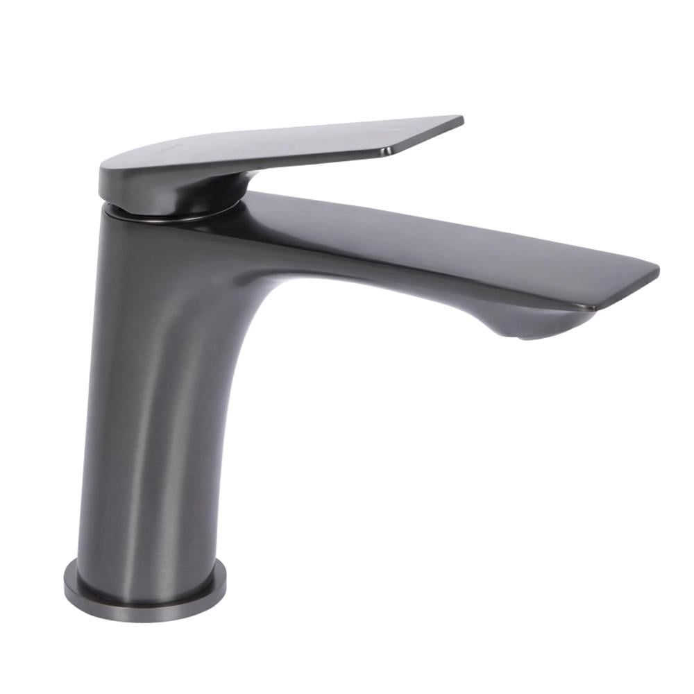 Змішувач для умивальника Qtap Vlasta QTVLA270GMB45641 Gunmetal Black PVD Графітовий (QTVLA270GMB45641)