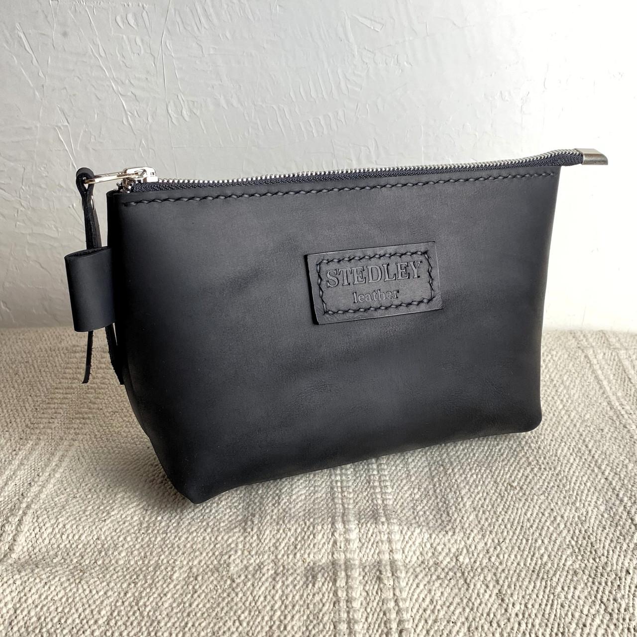 Косметичка женская кожаная Stedley Voyage Case Черный (2814255208)