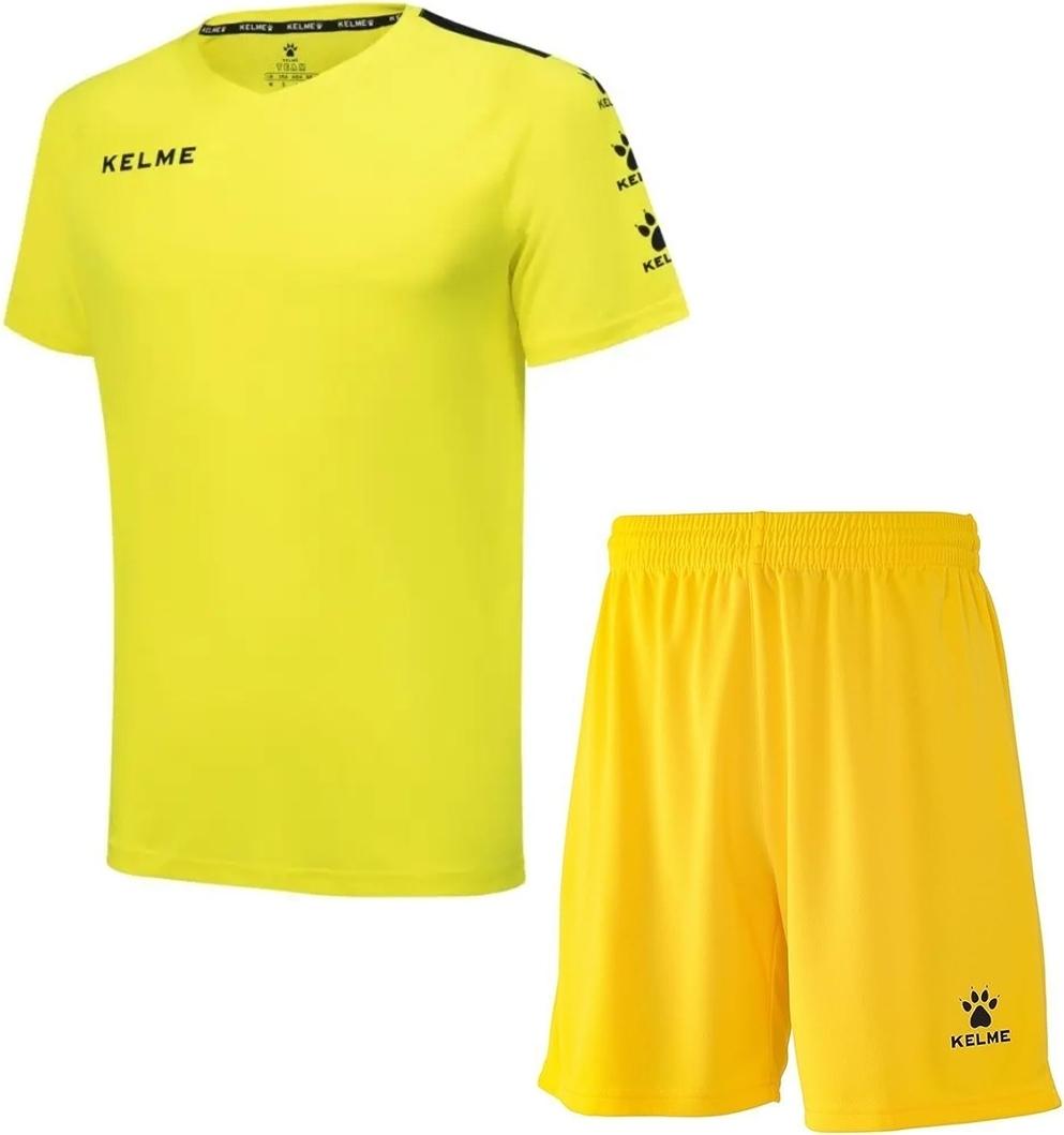 Комплект футбольной формы KELME LINCE 0047_8351ZB1143.9712 L Желтый (48362-51)