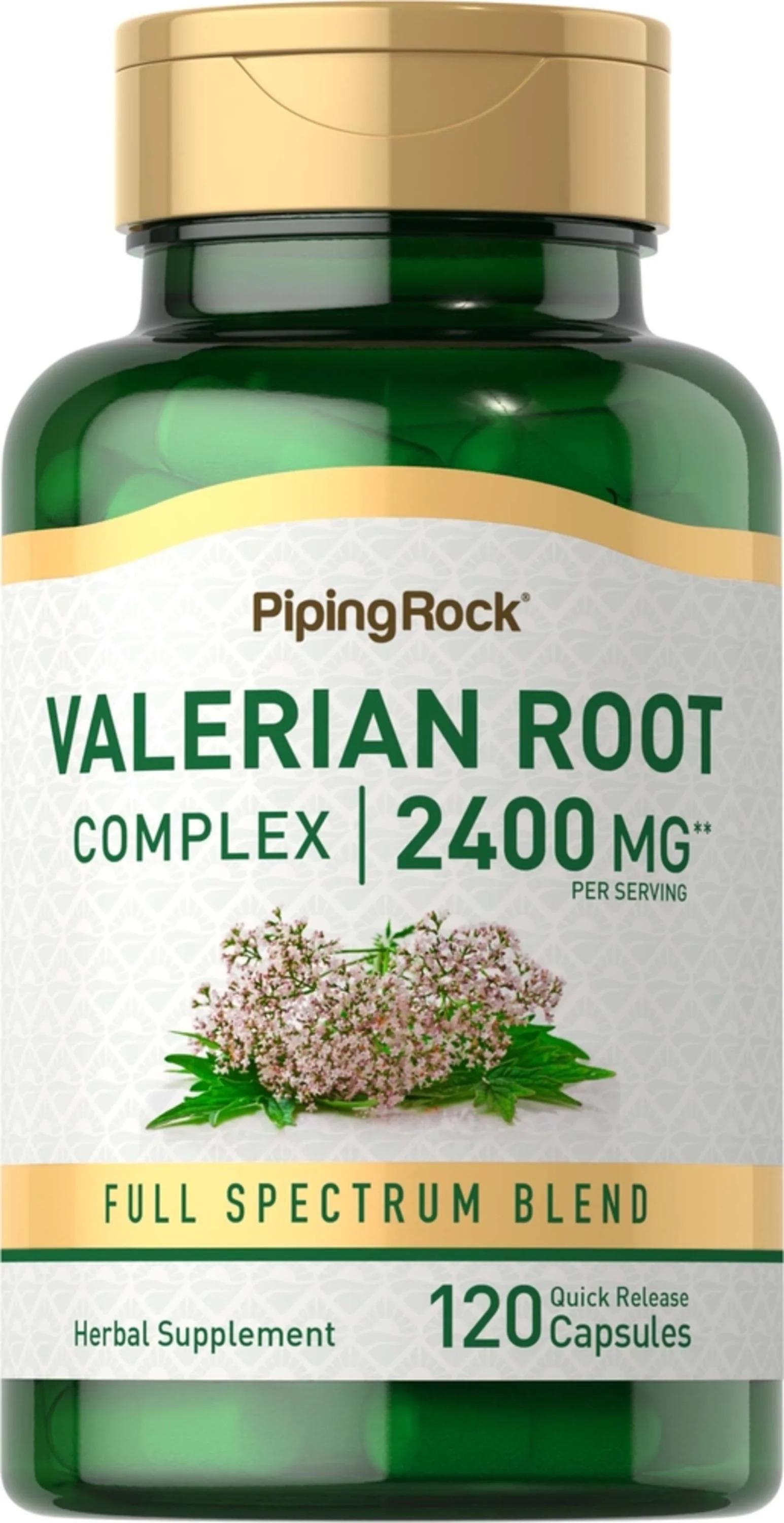 Экстракт корня валерианы Piping Rock Valerian Root 2400 mg 120 Quick Release капсул Экстракт корня валерианы Piping Rock Valerian Root 2400 mg 120 Quick Release капсул