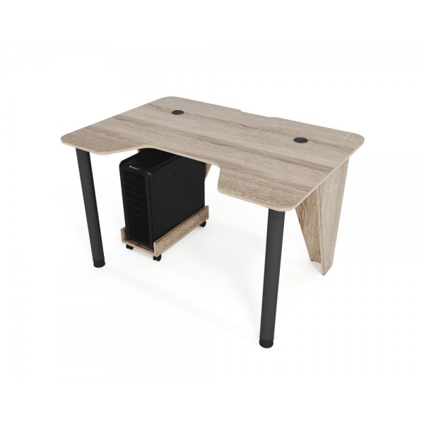 Компьютерный стол игровой Zeus IVAR-1400 Дуб сонома (61e7b53eb6f1f019466e8e08)