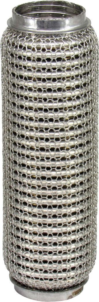 Гофра глушителя EuroEx 3-х шаровая кольчуга короткий фланец 55х250 мм (55X250)