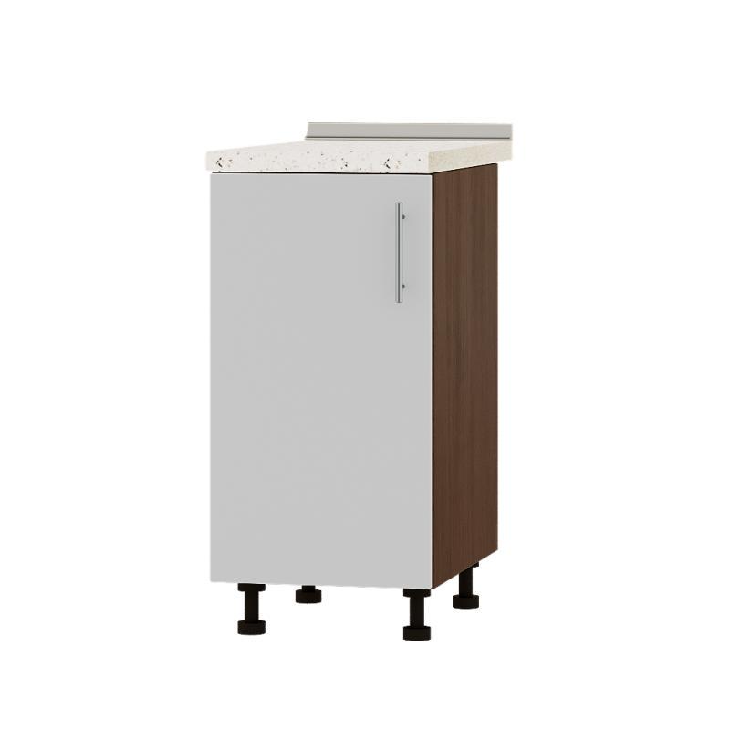 Модуль кухонный нижний Эверест Оптима Н83-400 без столешницы 40х47х82 см Нимфея альба (DTM-3744)