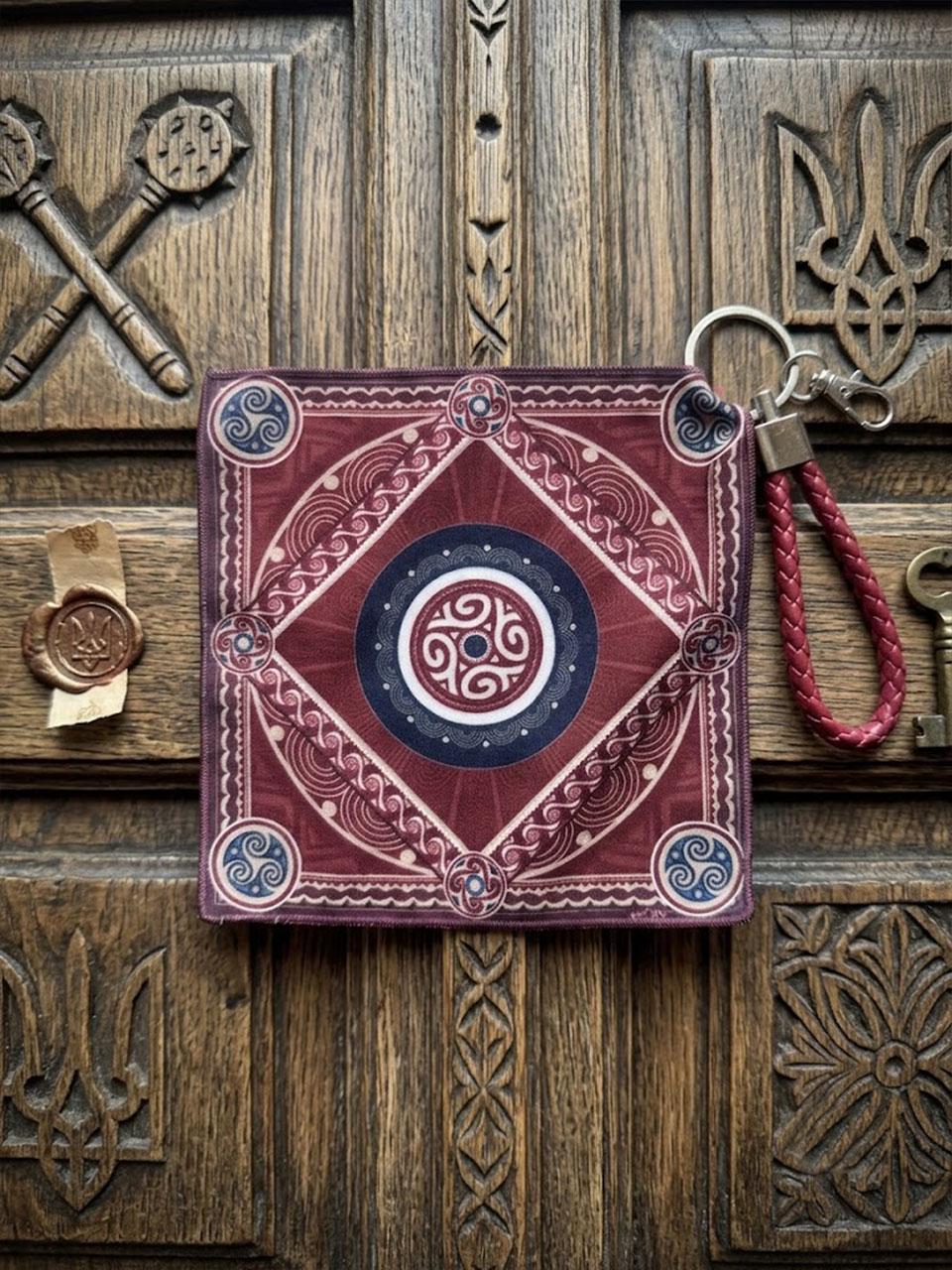 Брелок-хустка дизайнерський My Scarf Трипілля (36919207)