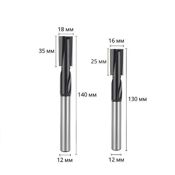 Спиральная фреза для врезания замков C01779-2 18 мм - фото 9 Спиральная фреза для врезания замков C01779-2 18 мм - фото 9