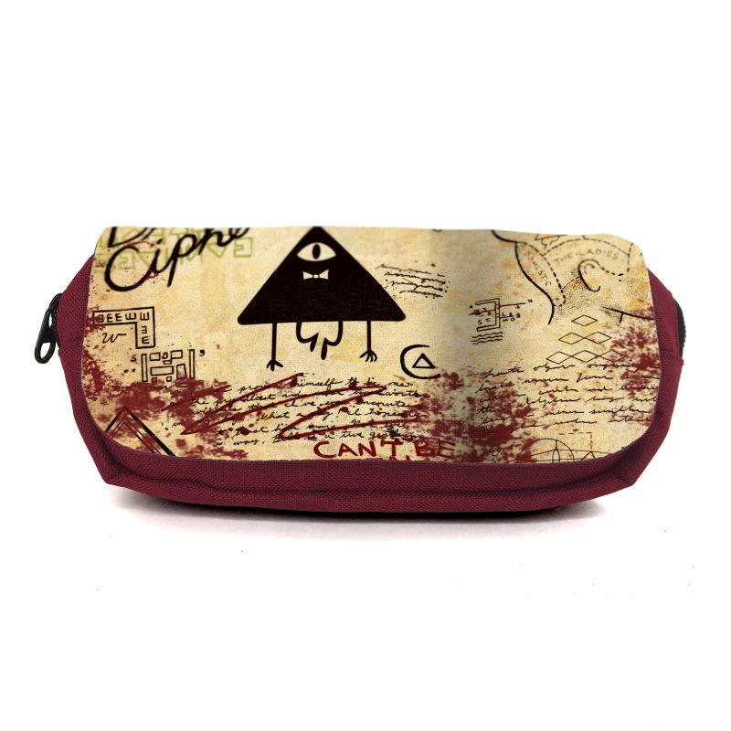 Пенал школьный Gravity Falls GFS-0022 Бордовый (1468272955)