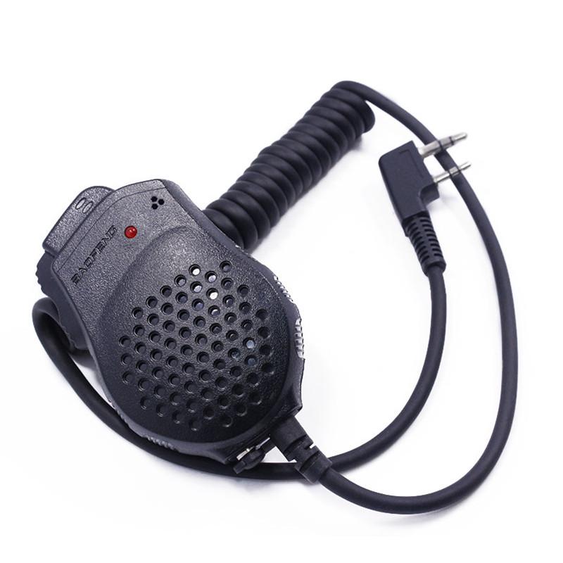 Гарнитура тангента для раций Baofeng UV-82 двухканальная (SP-82-01)