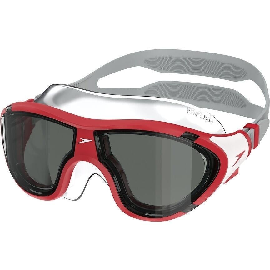 Очки для плавания детские Speedo JUNIOR BIOFUSE 2.0 MASK Красно-бело-серый (8-00491800764)
