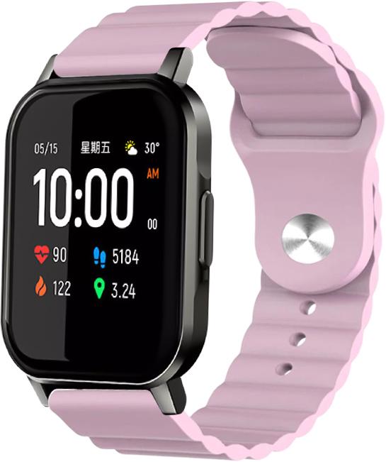 Ремешок Wave для Haylou Smart Watch 2 LS02 27748 Pink (27748-31) - фото 1 Ремешок Wave для Haylou Smart Watch 2 LS02 27748 Pink (27748-31) - фото 1