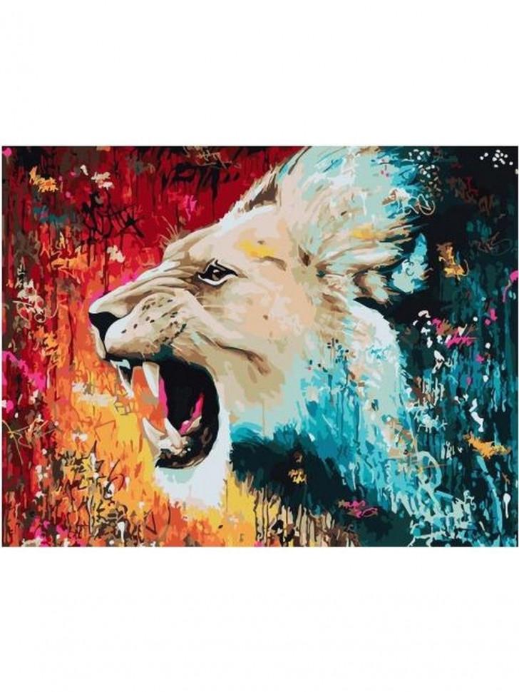 Картина по номерам Rainbow Art Оскал (GX30216-RA)