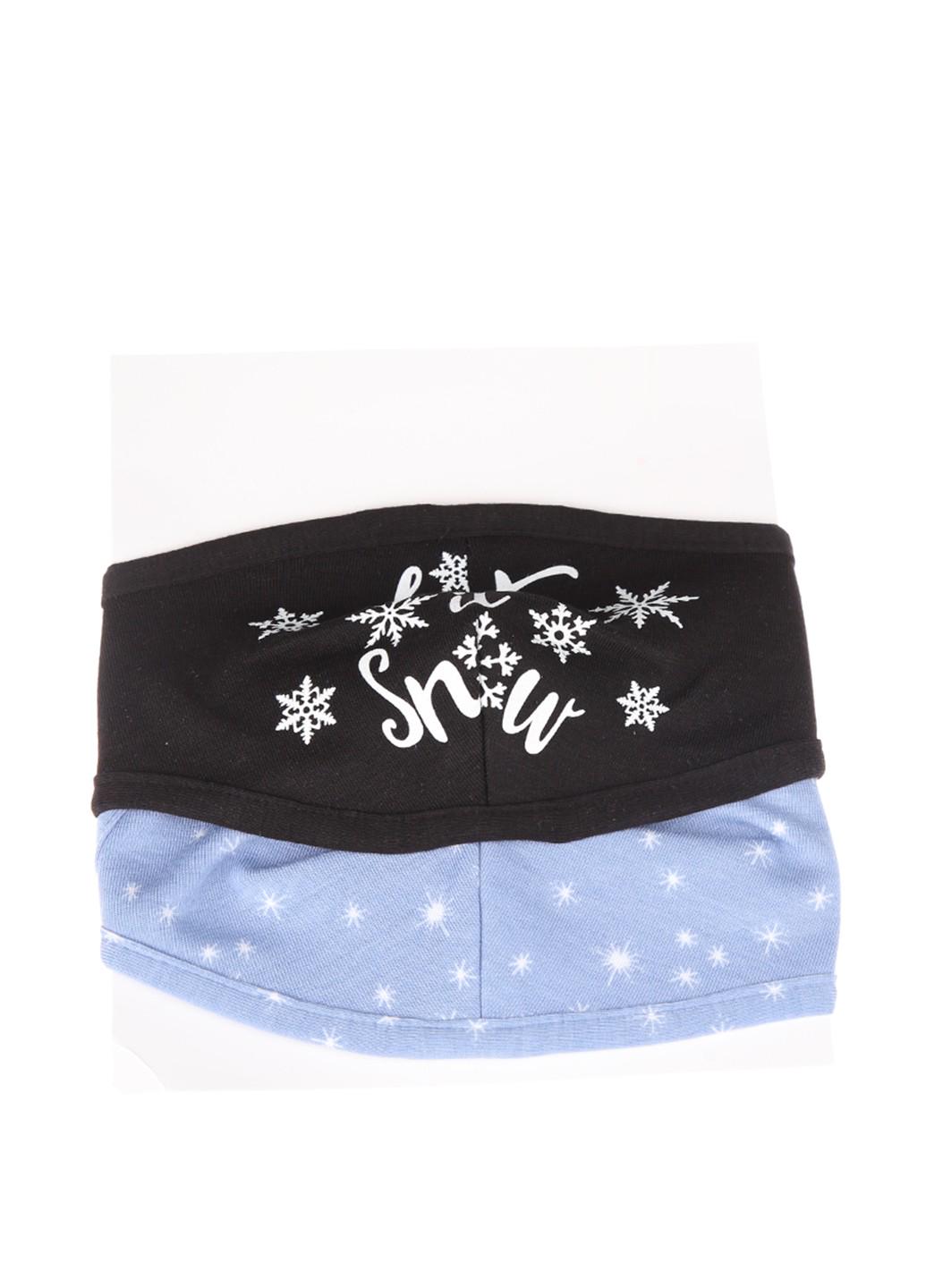 Маска для обличчя C&A р. 405 One Size 2 шт.Темно-синій/Блакитний