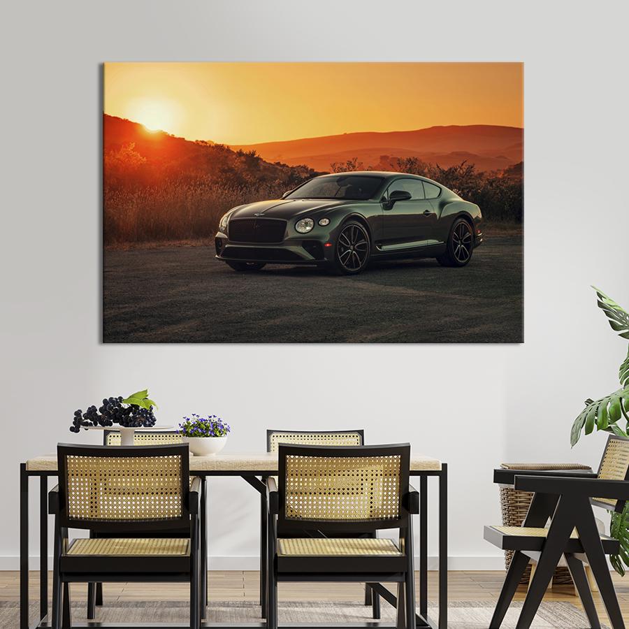 Картина на холсте Bentley Continental 75x50 см (1255-1)