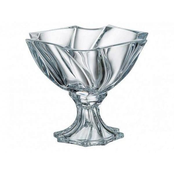 Фруктовниця на ніжці Neptune Bohemia богемське скло 255 мм (6KD94/1/99S39/255) - фото 1 Фруктовниця на ніжці Neptune Bohemia богемське скло 255 мм (6KD94/1/99S39/255) - фото 1