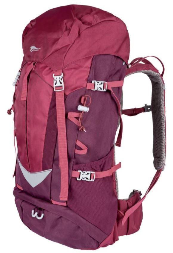 Рюкзак туристичний трекінговий Crivit 40 л Бордовий