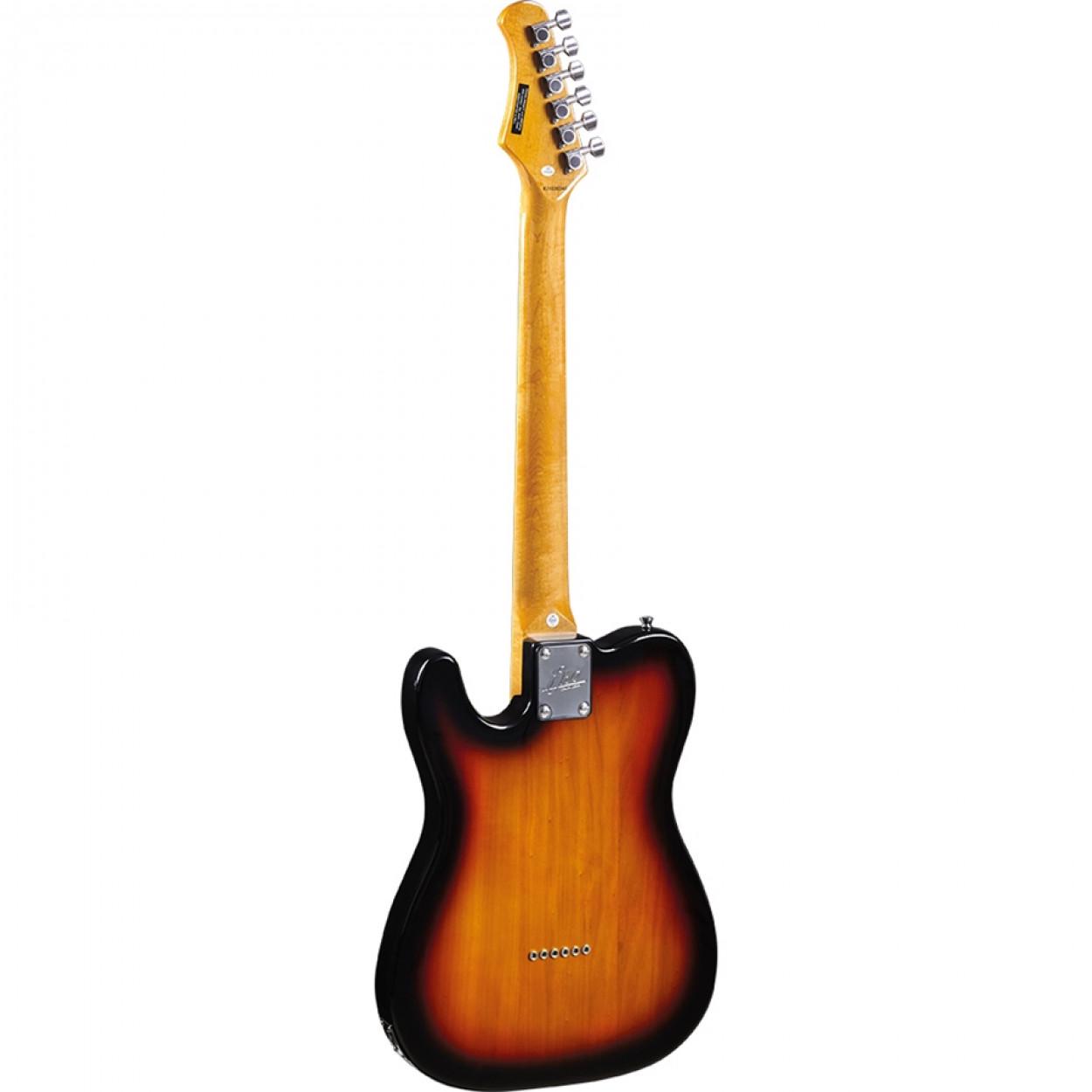 Электрогитара Eko Guitars VT-380V Maple Sunburst (65799) - фото 2