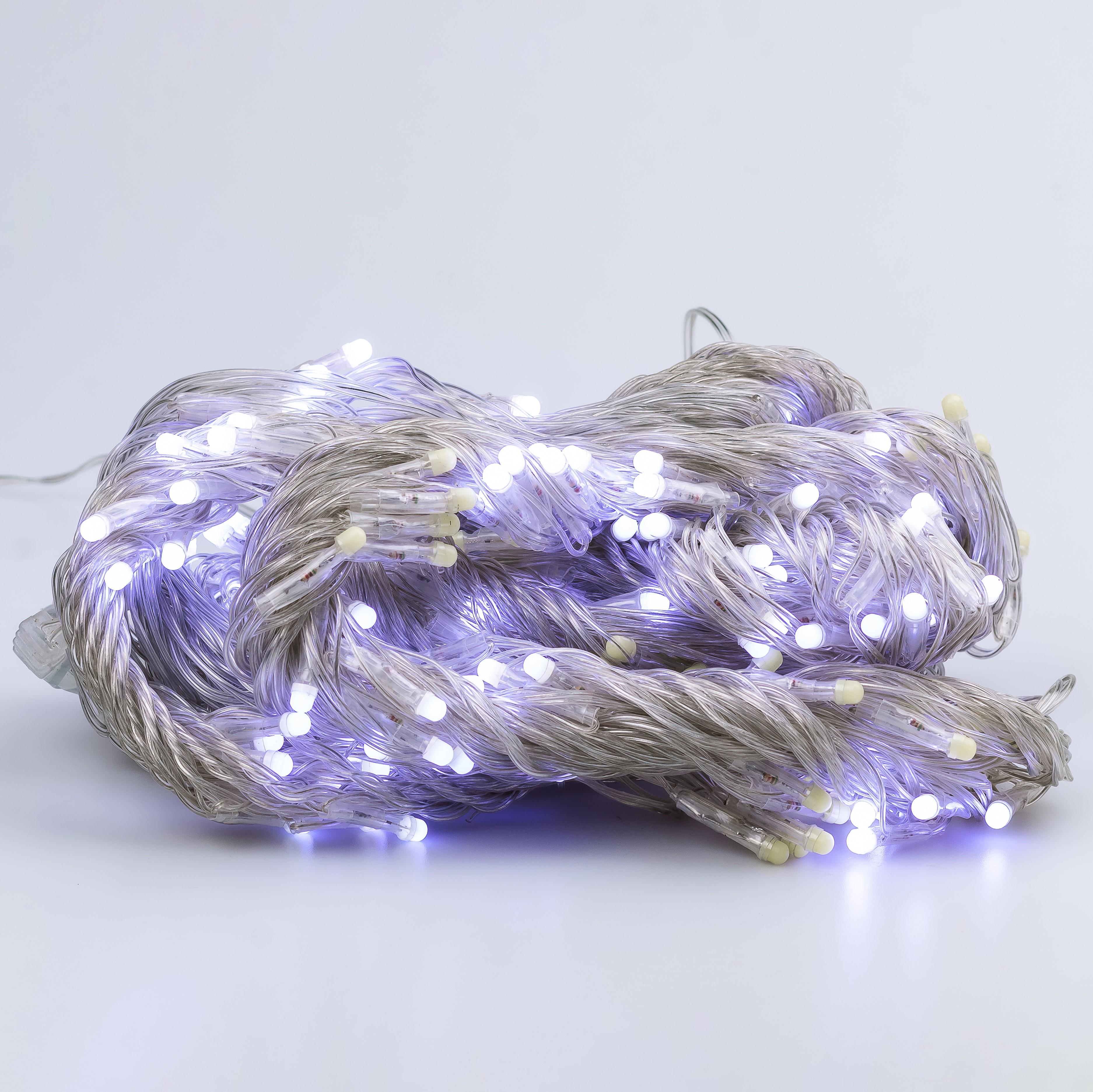 Гирлянда-штора GarlandoPro ZWM2320LEDBL светодиодная 144 LED из ПВХ 3х2 м Синий (118-107-ZWM2320LEDBL)