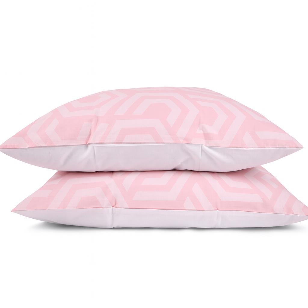 Комплект постільної білизни PaniPava Пудровий Ранок бязь 155х215 см (10100617) - фото 4