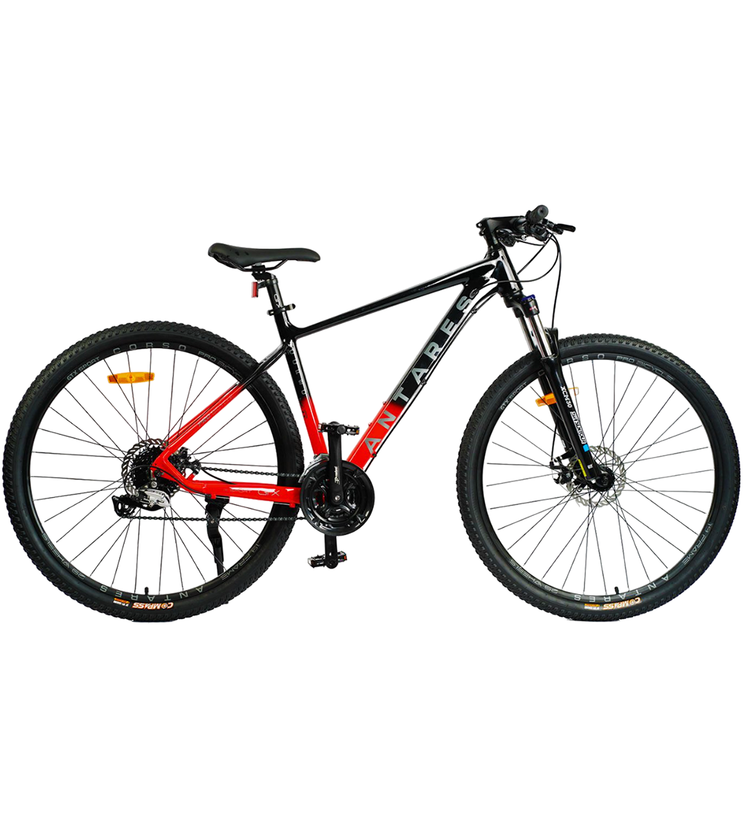 Велосипед горный Corso Antares 29" рама алюминиевая 19" Черный/Красный (AR-29090) Велосипед горный Corso Antares 29" рама алюминиевая 19" Черный/Красный (AR-29090)