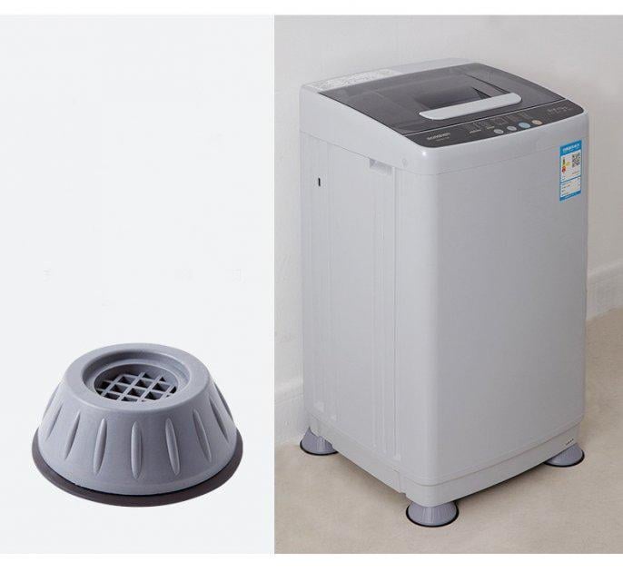 Антивибрационные подставки для стиральной машины 10х3,5 см 4 шт. Серый (9589307) - фото 8 Антивибрационные подставки для стиральной машины 10х3,5 см 4 шт. Серый (9589307) - фото 8