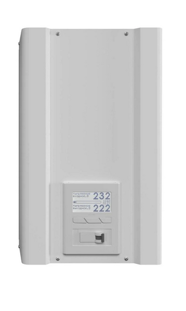 Стабилизатор напряжения однофазный Елєкс Ампер-Т У 16-1/50 v2.1 11 кВт 50А LCD-дисплей