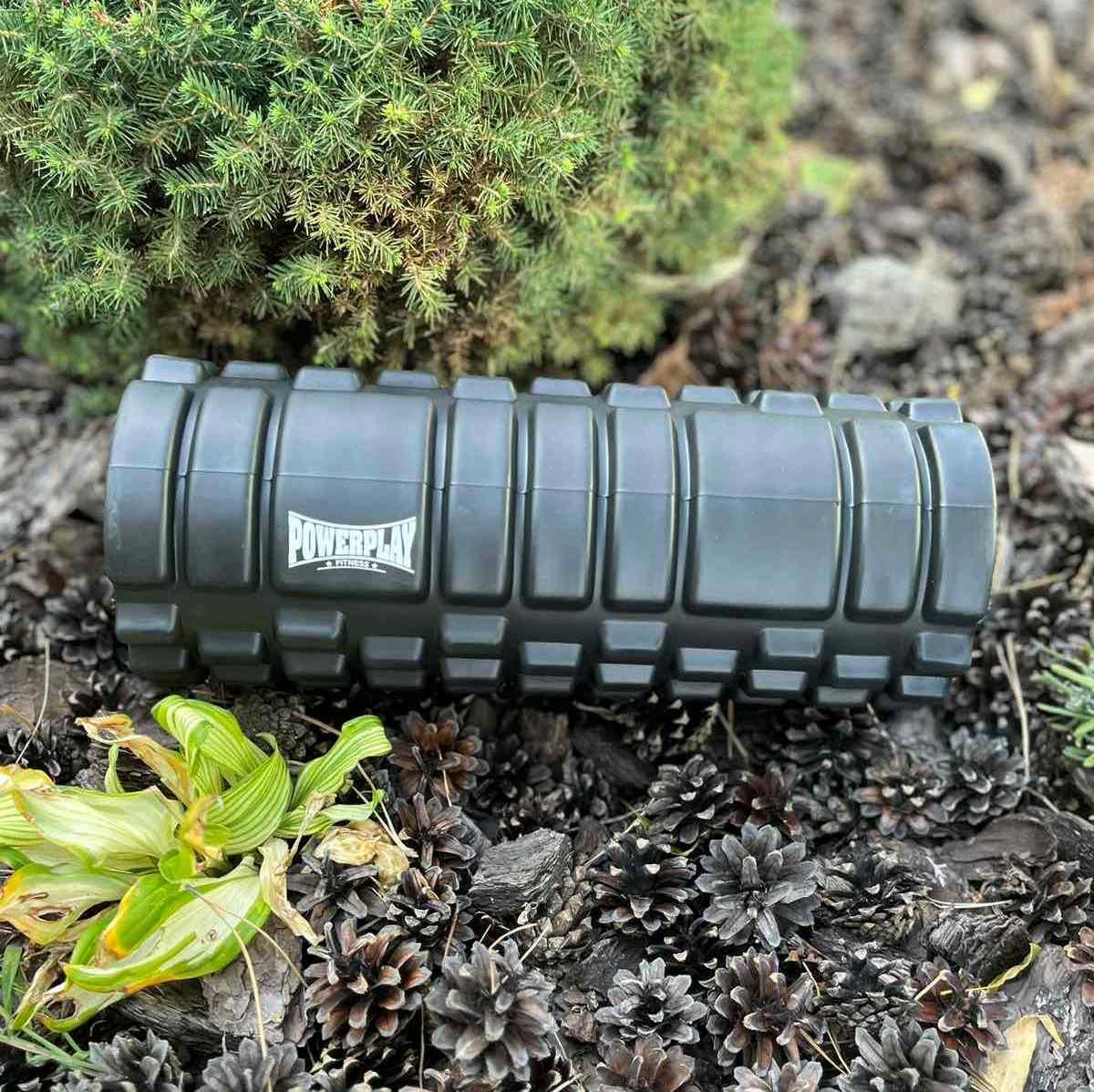 Ролик массажный PowerPlay 4025 Massage Roller 33x15 см Черный (A-013214) - фото 9