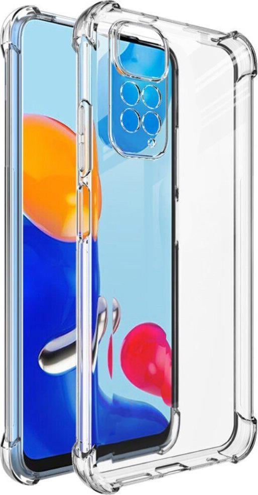 Прозрачный чехол UltraAir MultiCam Xiaomi Redmi Note 11S (усиленный углами) (29350)