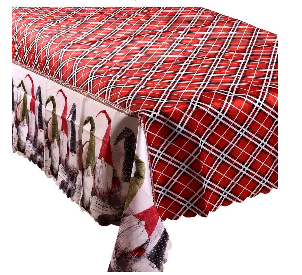 Скатерть New Year's Gnome 120х150 см (M50076-150) Скатерть New Year's Gnome 120х150 см (M50076-150)