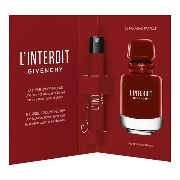Парфюмированная вода для женщин Givenchy L'Interdit Rouge Ultime 1 мл пробник (389382)