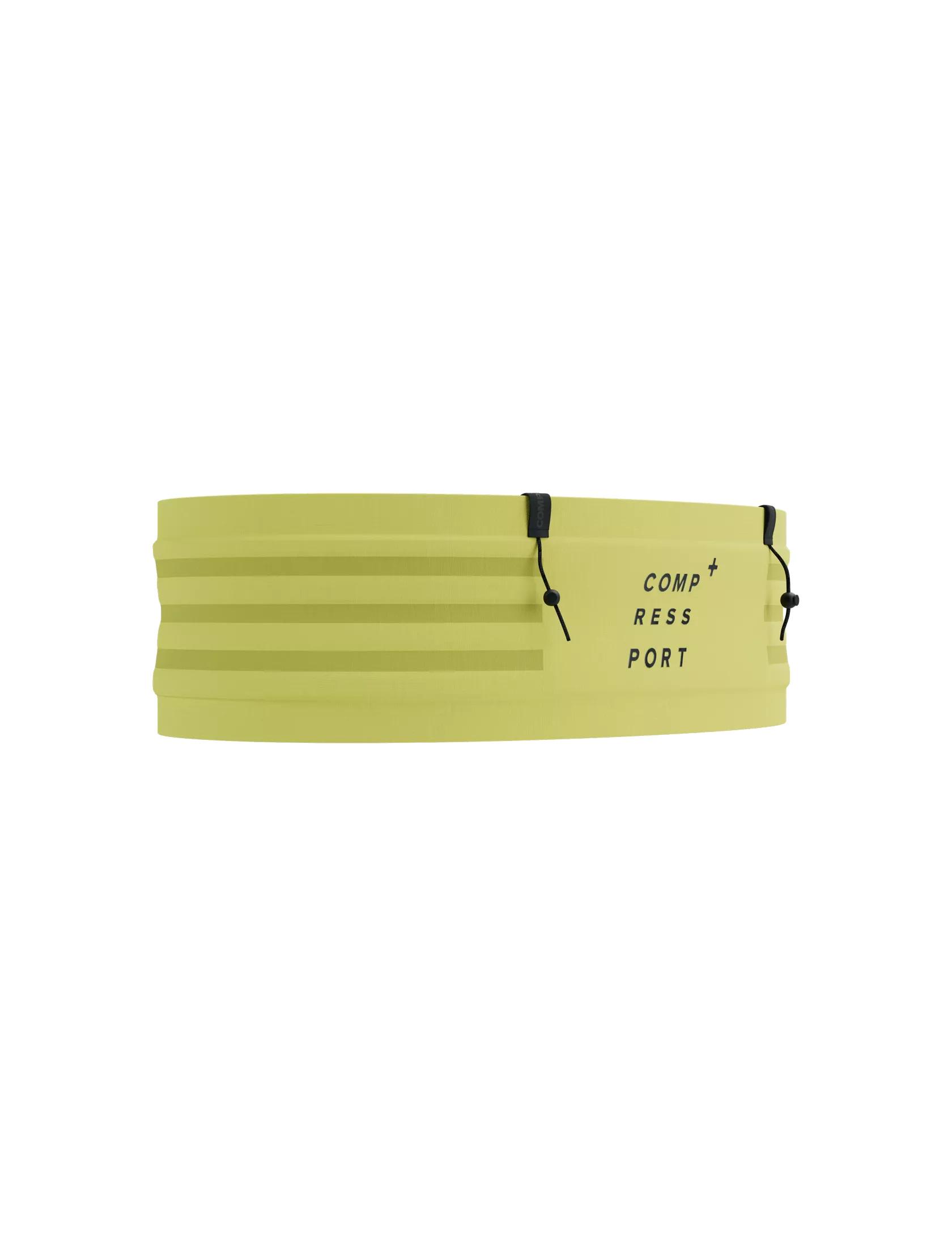 Пояс біговий Compressport Free Belt Pro Sheen з місткою однією кишенею XL/XXL Green (596690)