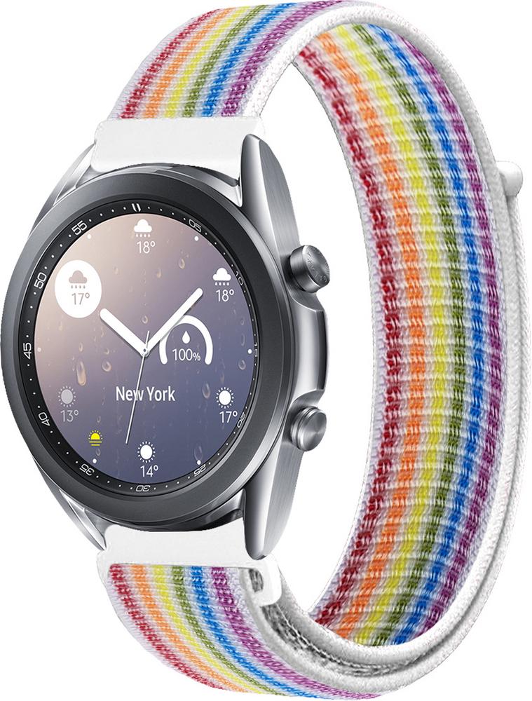 Ремешок нейлоновый Sport Loop для Galaxy Watch 3 41 мм Разноцветный (25513-64)