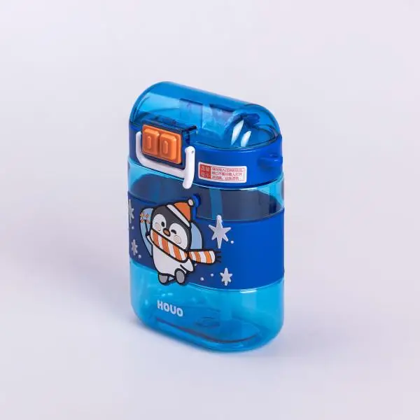 Пляшка для води дитяча Dodo Penguin з ремінцем 560 мл Синій (HP-14-36BL) - фото 5 Пляшка для води дитяча Dodo Penguin з ремінцем 560 мл Синій (HP-14-36BL) - фото 5