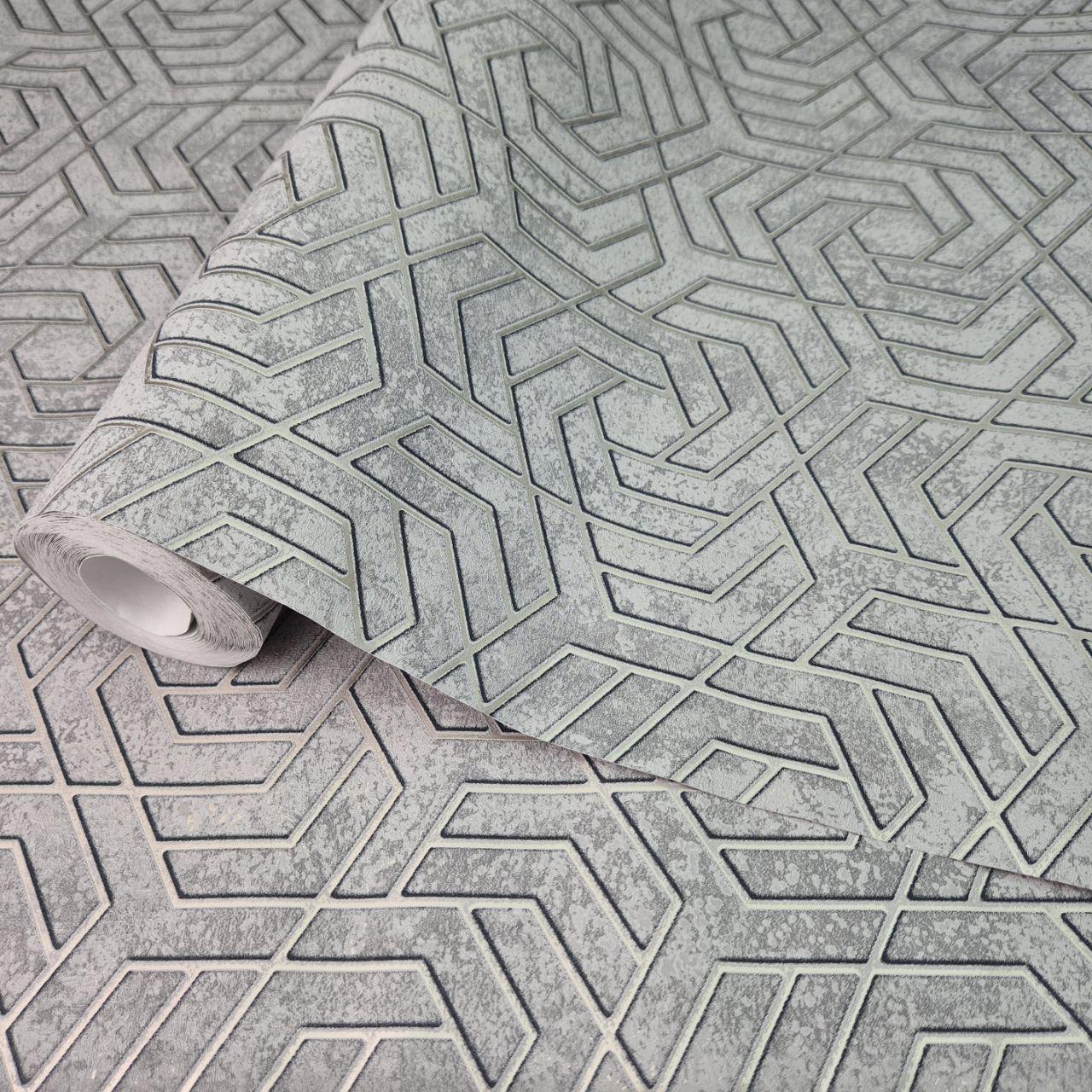 Обои виниловые Marburg 1032310 с бронзовыми акцентами для спальни/гостиной/кухни/прихожей 10,05x1,06 м Серый (1032310)