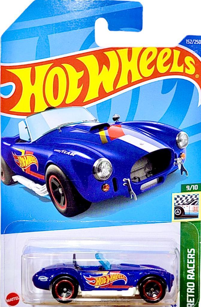 Машинка Hot Wheels Mattel Shelby Cobra 427 S/C коллекция Retro Racers (HCV65) Машинка Hot Wheels Mattel Shelby Cobra 427 S/C коллекция Retro Racers (HCV65)