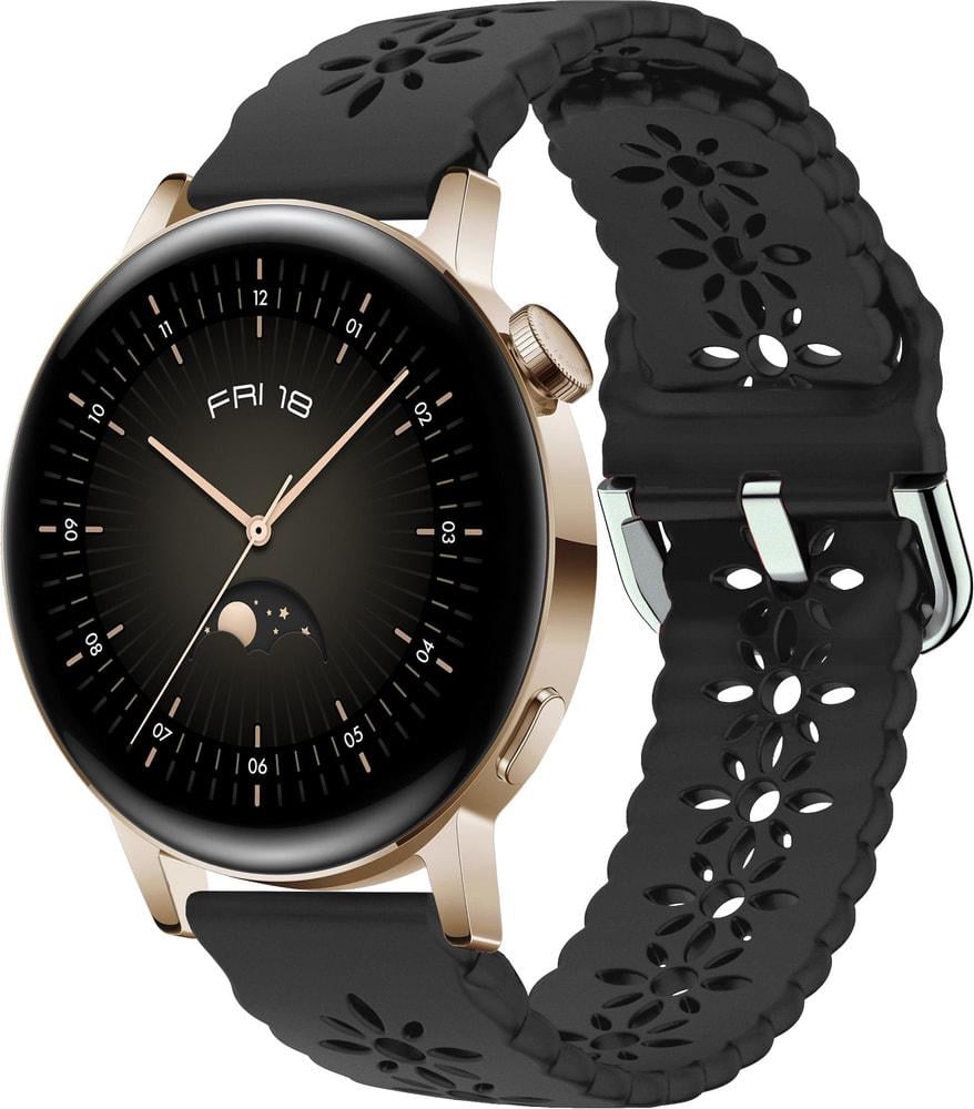 Ремінець Trase для Huawei Watch GT3 42 мм Black (28877-2B)