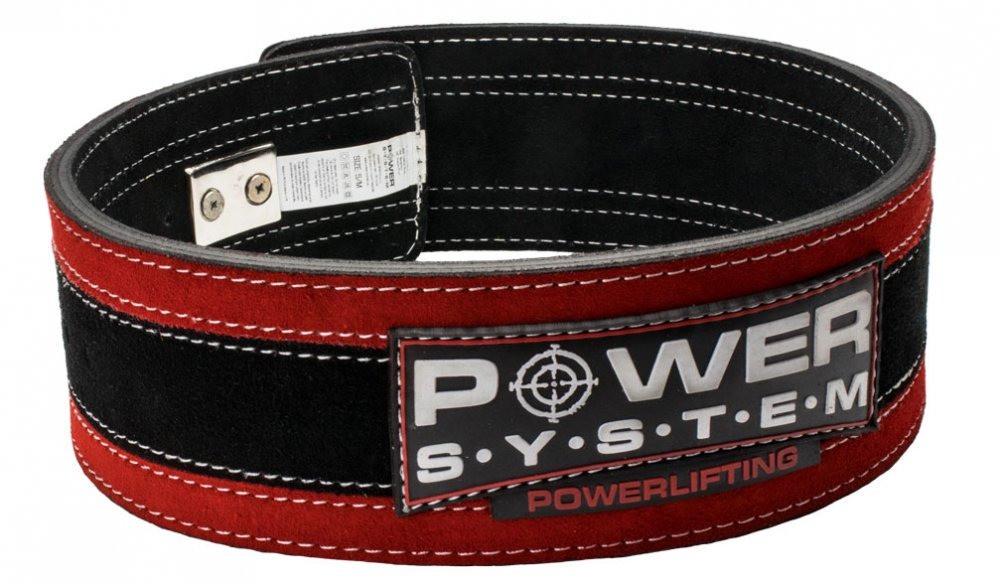 Пояс для тяжелой атлетики Power System Stronglift PS-3840 S/M Black/Red (3070021499)