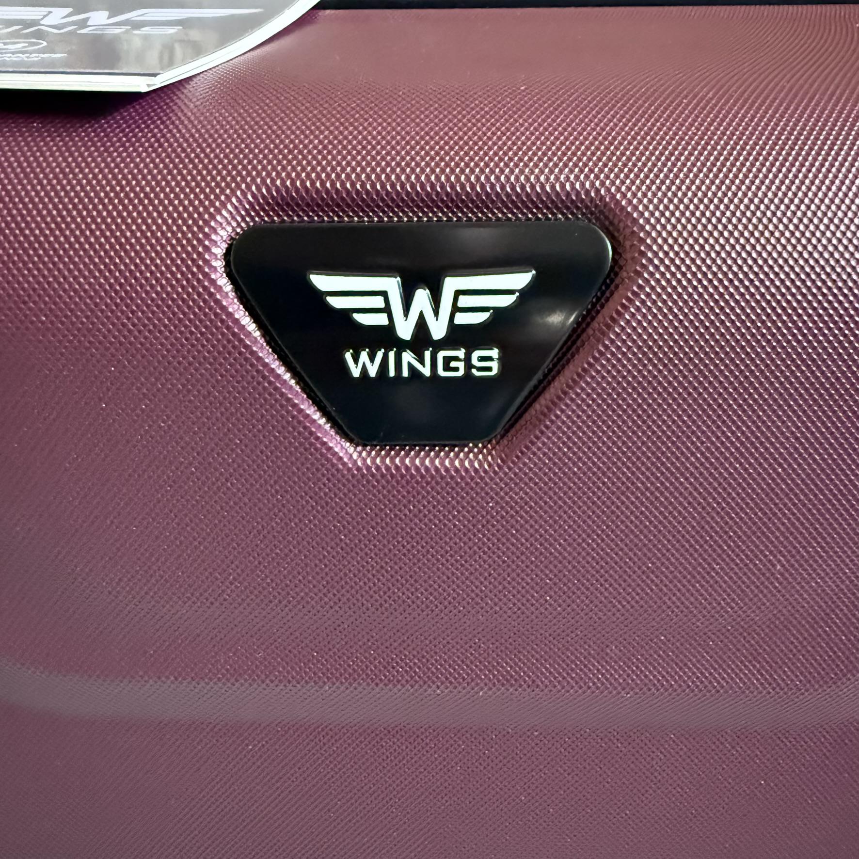 Чемодан Wings PEA01 дорожный L Бордовый (26557308) - фото 5