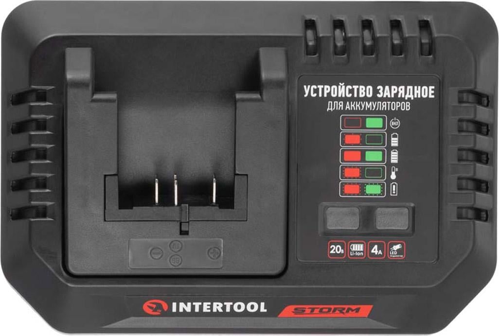 Зарядное устройство Intertool WT-0345 для аккумуляторов Li-ion 20 В 4,0 А (89224) - фото 2 Зарядное устройство Intertool WT-0345 для аккумуляторов Li-ion 20 В 4,0 А (89224) - фото 2
