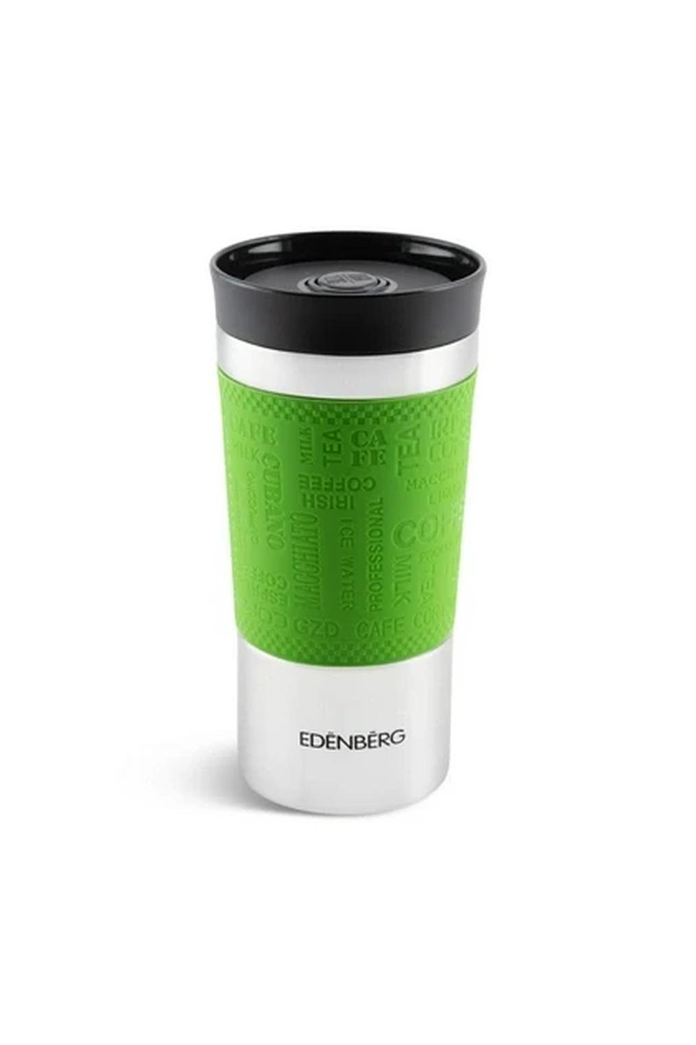 Термокружка Edenberg EB-632-Green 380 мл Зелений (8-6-4237681)